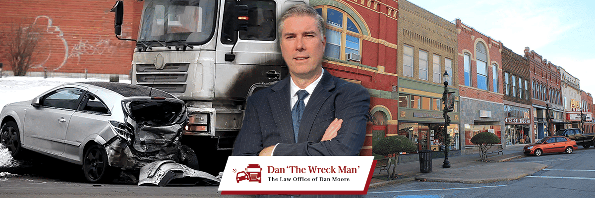 Grayson County Car & Truck Accident Lawyer | Dan 'The Wreck Man' | The Law Office of Dan Moore